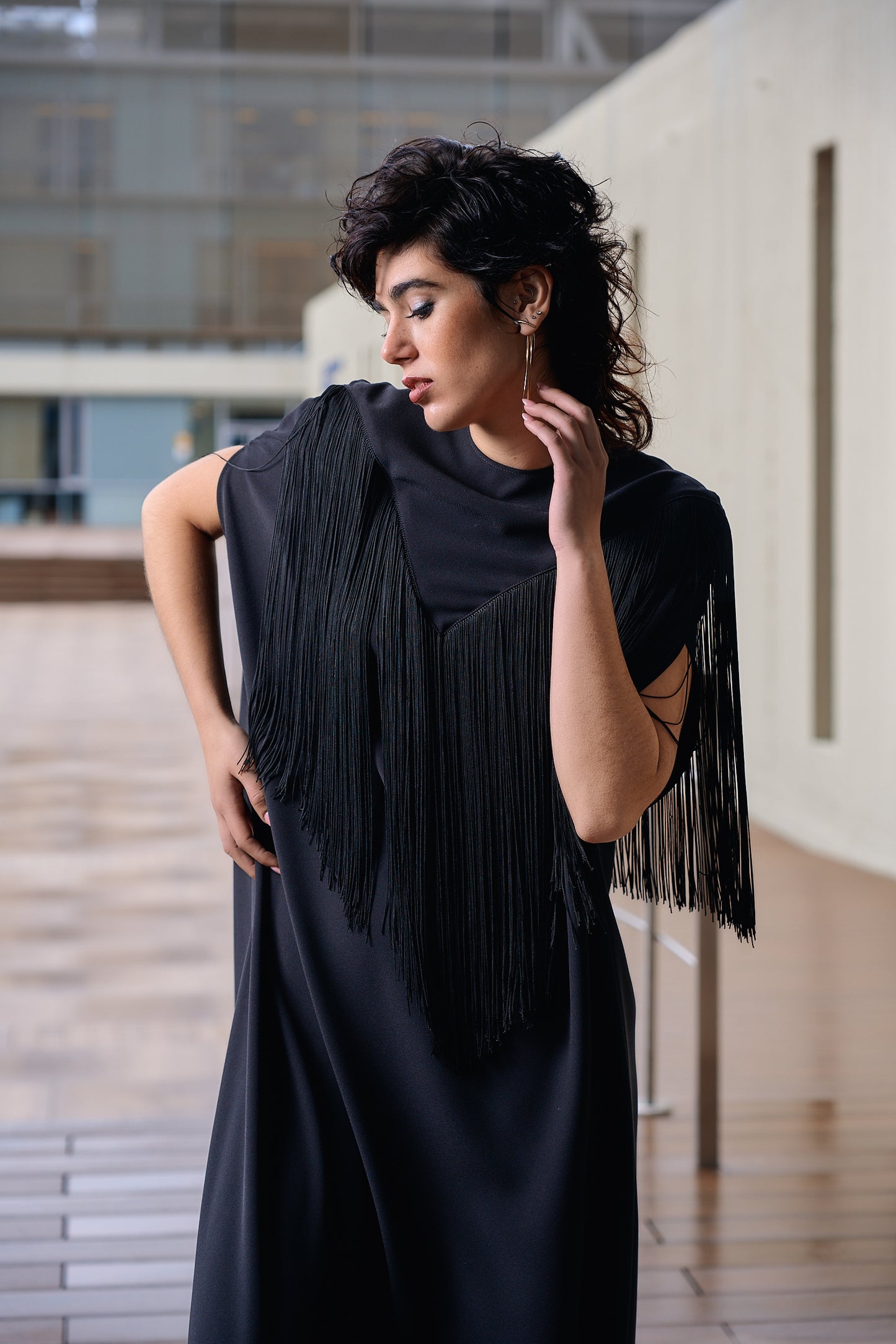 Vestido túnica Adelfa